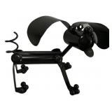 Black Metal Dog Sculpture Figure