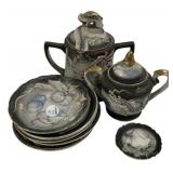 Japanese Dragonware Tea Set Pieces