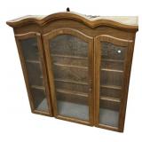 French Provincial Glass Display Cabinet
