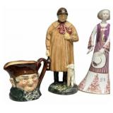 Royal Doulton Figurines & Toby Jug Lot
