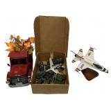 Toy Vehicle Lot w/ USAF Thunderbird