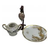 Japanese Porcelain & Satsuma Egg Lot