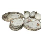 Floral Porcelain Mixed China Lot
