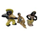 Vintage Shearwater Ceramic Dancer Figurines Set
