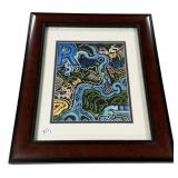 15"w, 18"h "River" Walter Anderson Print