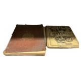 Two Antique Victorian Era Books