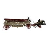 Reproduction cast iron horse-drawn