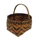 Cherokee Basket with Natural Dyes