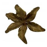 14K gold Tiffany & Co.,6g, Orchid flower pin -