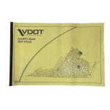 Virginia County Road Map Atlas by VDOT