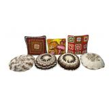 Crocheted and Knitted Cushions