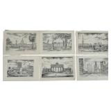 German prints, Berlin: Bellevue Palace,