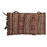 Oriental Saddle Bag with Shell Accents