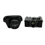 Canon QL Rangefinder Film Camera with Case