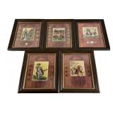 Framed Western-Themed Coin Displays