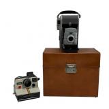 Polaroid Land Cameras with Accessories