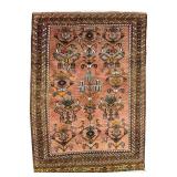 Oriental Rug with Geometric Patterns