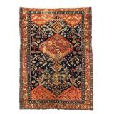 Persian Rug with Geometric Pattern