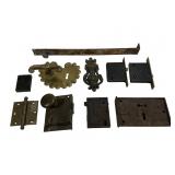 Door locks: 4' x 7' rim lock / R&E Mfg. Co. rim