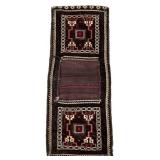 Saddle Bag with Geometric Patterns