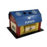 Vintage Playskool wooden 'Lock-Up Barn'