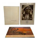 Illustrated Native American Prints