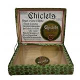 Early Chiclets Gum Display Box