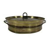 Brass Kuih Bahulu cake mold, 9.5' dia., has