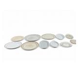 Spode, Booths, Ironstone, Limoges plates