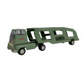 Vintage Tonka pressed steel car carrier hauler
