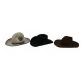 Three Western Hats