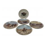 Frederic Remington and Wildlife Plates