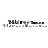 Miniatures: Pitchers, 1.75' to 3.5'T / Cup plate /