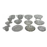 Crystal: Waterford bowl, 6' / Cut glass bowl, 6' /