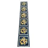 Chinese Runner with Dragon Motif