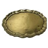 A George III Brass Salver