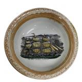 Transfer bowl, Sunderland pottery, 'The Great
