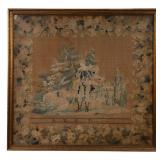 Cloth sampler, Amanda Malvina Ashmead (Thacher)