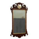 Chippendale Mirror with Gilded Details