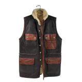 Willis & Geiger Shearling Leather Vest