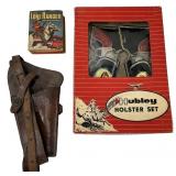 Hubley Holster Set & Lone Ranger Book