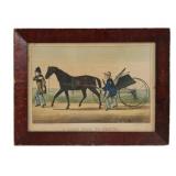 Currier & Ives Lithograph ï¿½A Hard Road to Travelï¿½