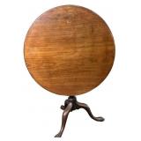 Mahogany tip top Pedestal Table