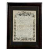 Print: Signatures of the signers of the Declaratio