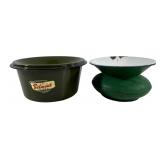 Belmont Deluxe Porcelainware Basin and Spittoon