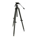 Tripod, metal legs adjust, 5' dia. top, 42.5'T
