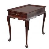 Henkel Harris Queen Anne  Mahogany Tea Table