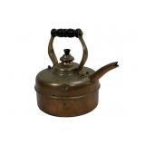 Copper tea kettle, The Simplex Patent, 8' dia.