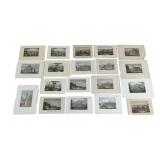 Steel engravings from Meyer's Universum - The