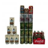 Vintage Soda and Beer Cans